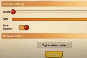 Redeem a gift code in Chakra Resonance