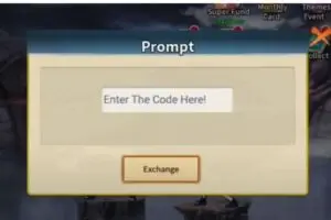 Redeem a gift code in Ninja Academy Global