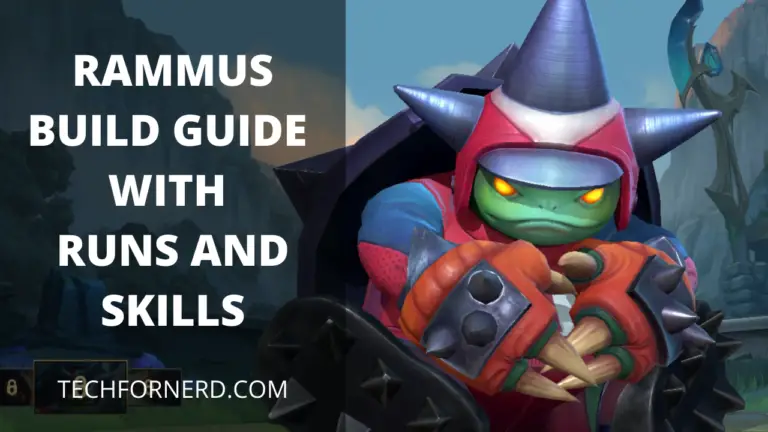 RAMMUS BUILD GUIDE WITH RUNS AND SKILLS