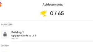 LORDS MOBILE ACHIVEMENT