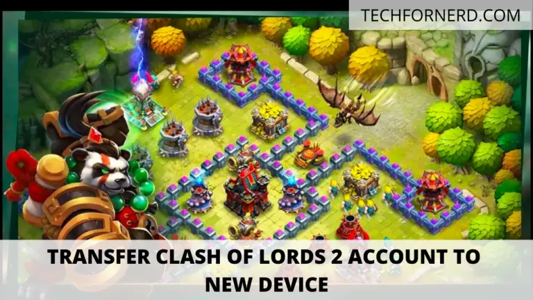 Transfer Clash of Lords 2 account