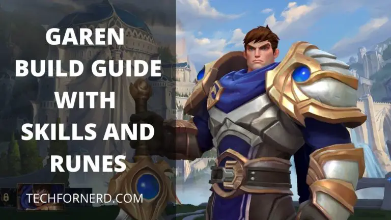 GAREN BUILD GUIDE WITH SKILLS AND RUNES