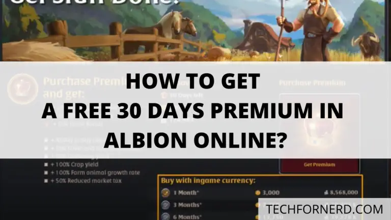 get Premium in Albion Online