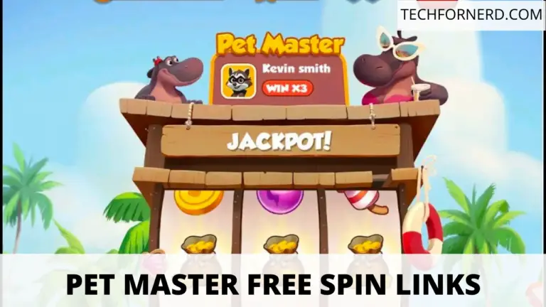 pet master daily free spin
