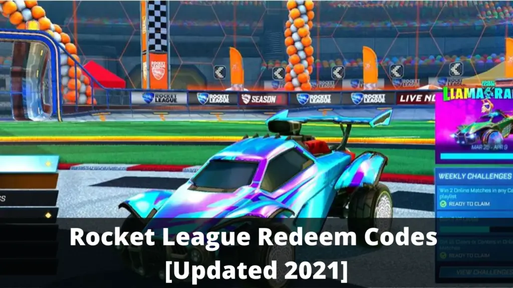 Rocket League Redeem CodesRocket League Redeem Codes