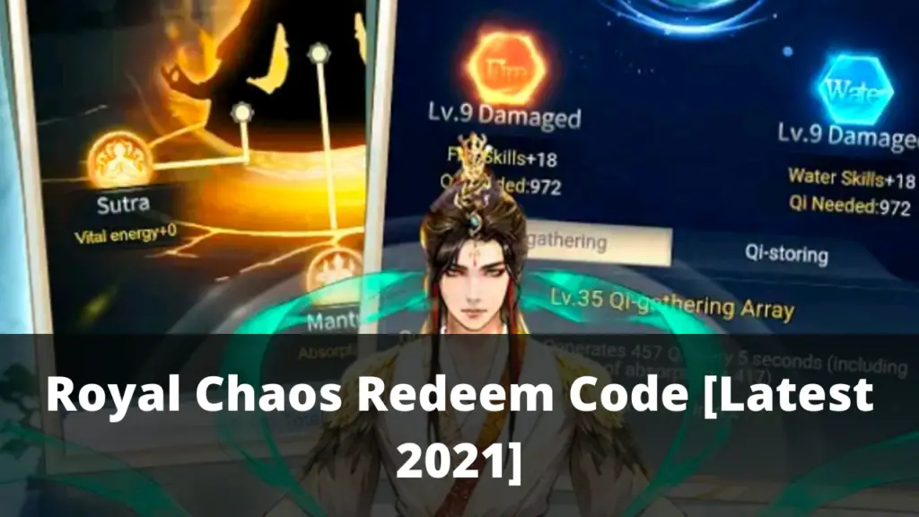 Royal Chaos Redeem Code