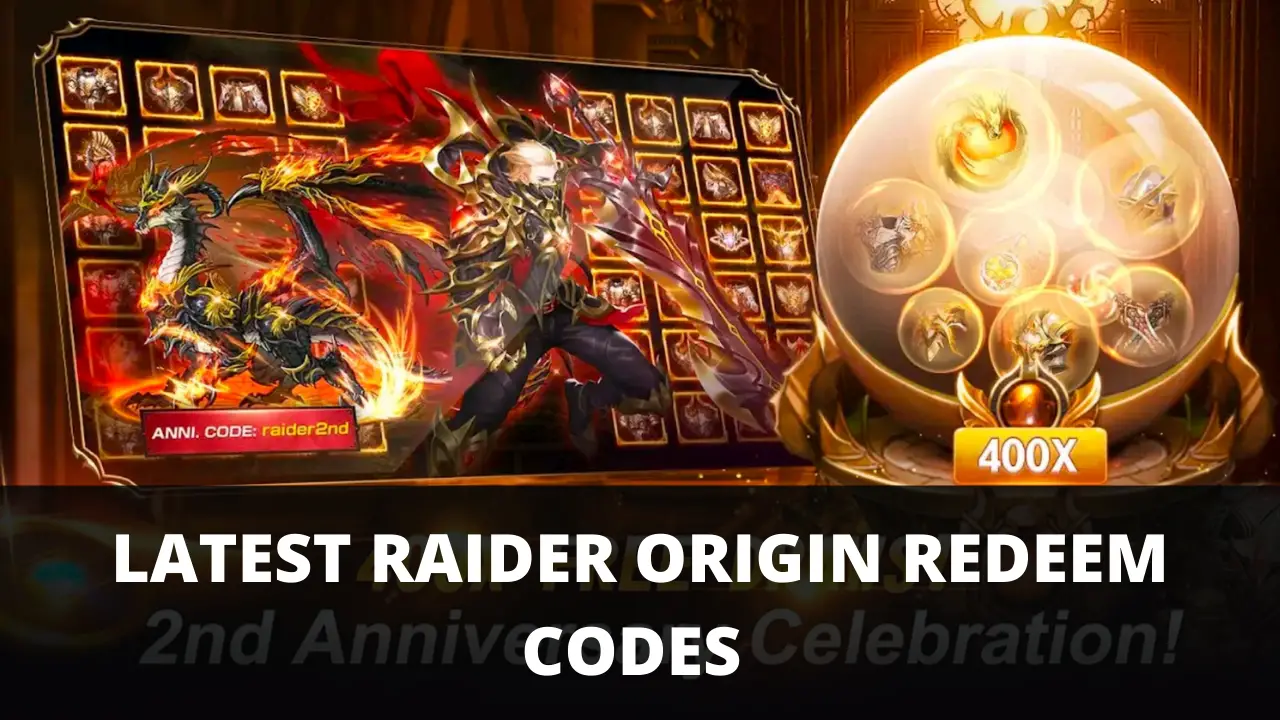Raider Origin Redeem Codes [Latest 2022] - Tech for Nerd