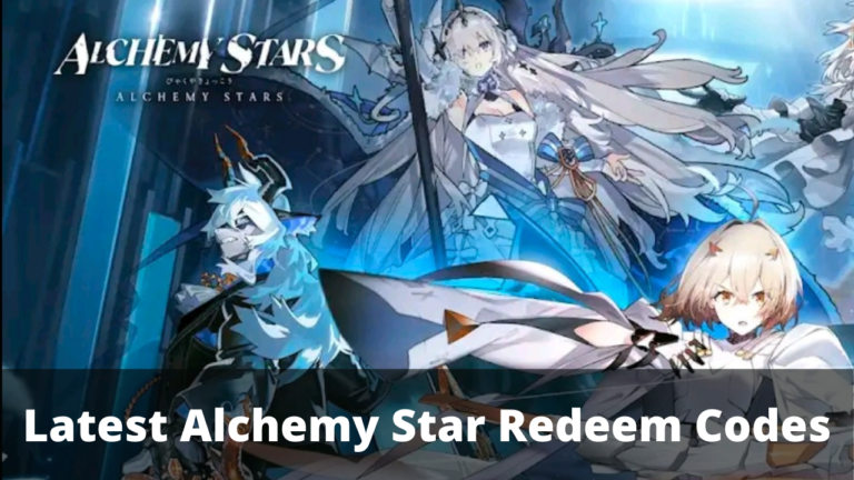 Alchemy Star Redeem Code