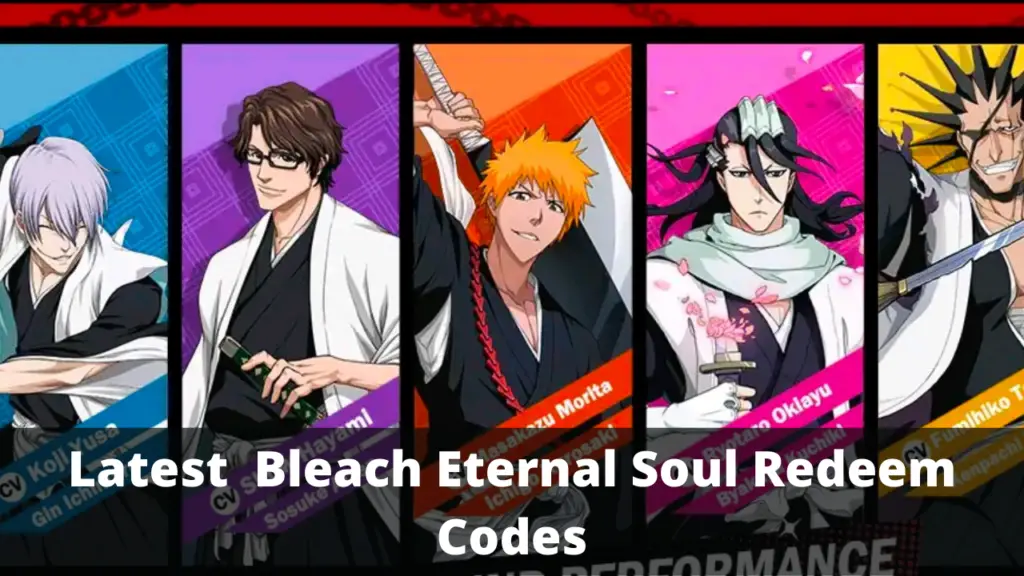Bleach Eternal Soul Redeem Codes