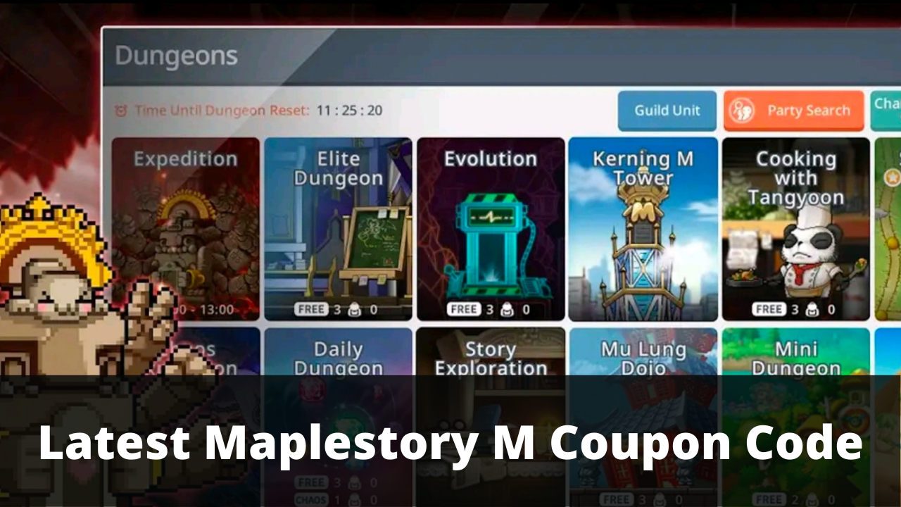 Maplestory M Coupon Codes September 2024 TECHFORNERD
