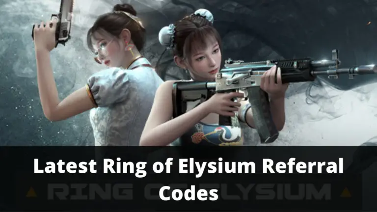 Ring of Elysium Referral Codes