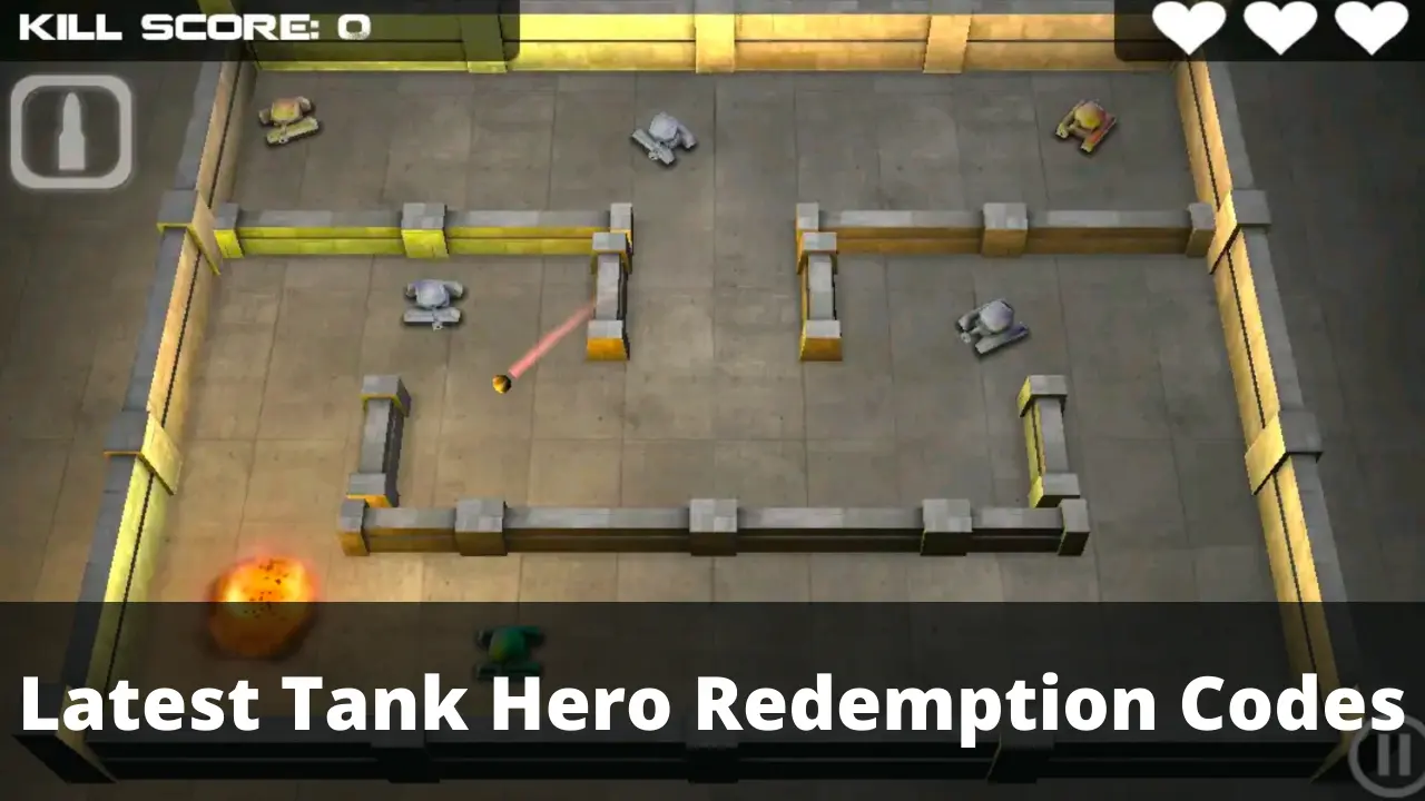 Tank Hero Redemption Codes (August 2026)