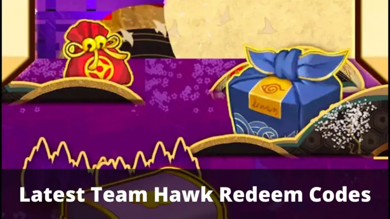 Team Hawk Redeem Codes
