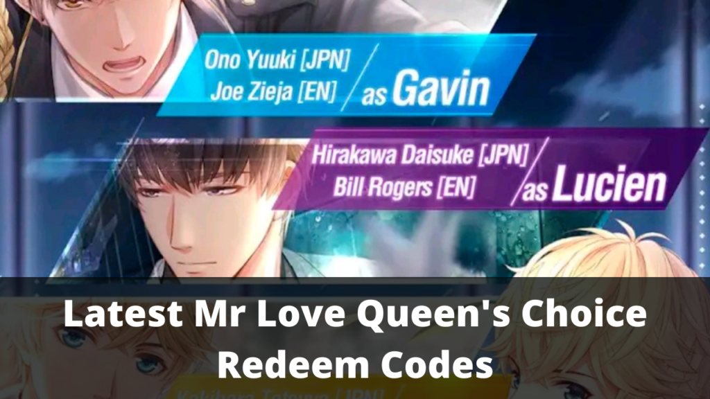 Mr Love Redeem Codes