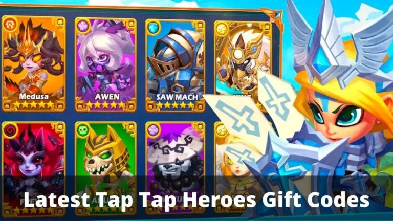 Tap Tap Heroes Gift Codes
