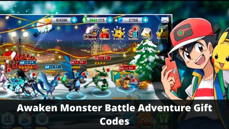 Awaken Monster Battle Adventure Gift Codes