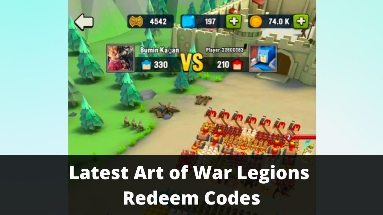 All Active Art of War Legions Redeem Codes [Latest 2022] TECHFORNERD