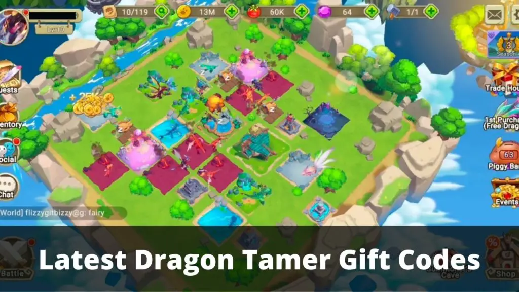 Dragon Tamer Gift Codes