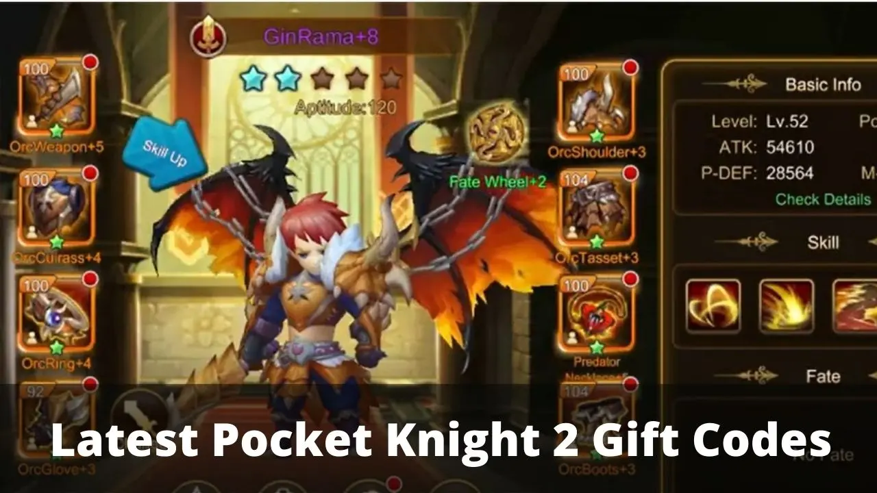 Pocket Knights 2 Gift Codes – August 2026