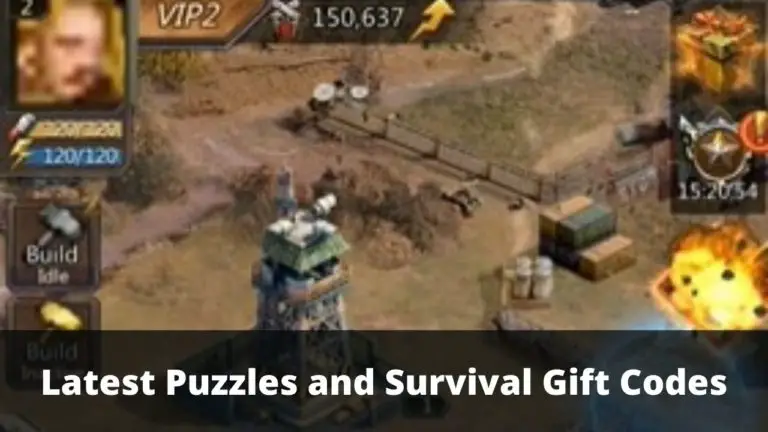 Puzzles and Survival Gift Codes