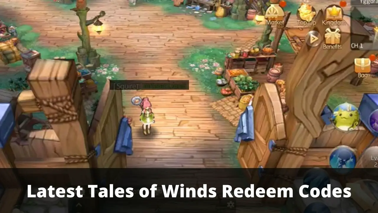 Tales of Wind Gift Codes
