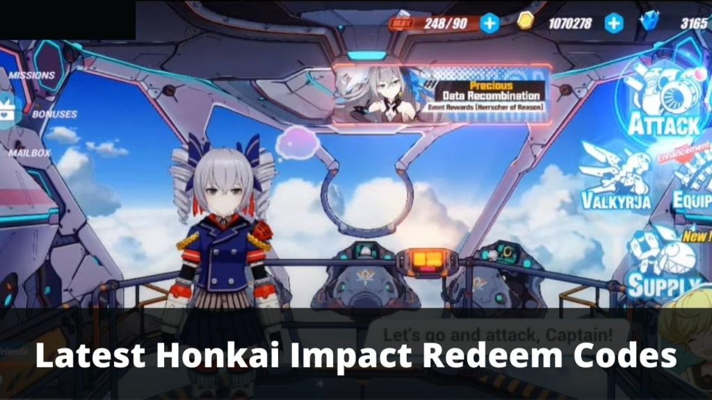 Honkai Impact Redeem Codes