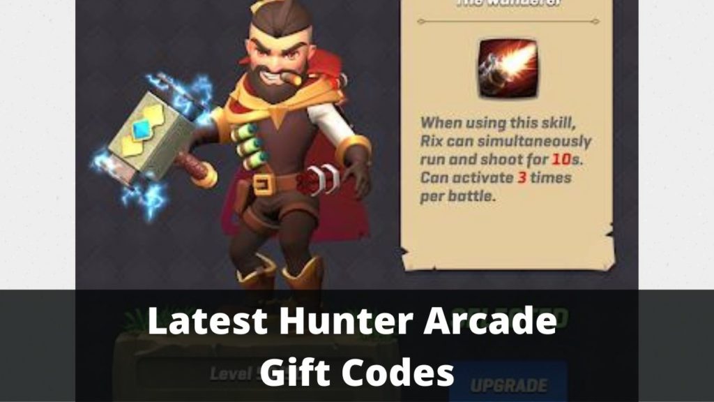 Hunter Arcade Gift Codes