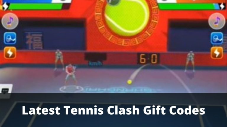 Tennis Clash Gift Codes