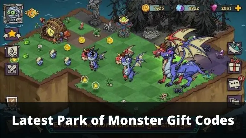 Park of Monster Gift Codes