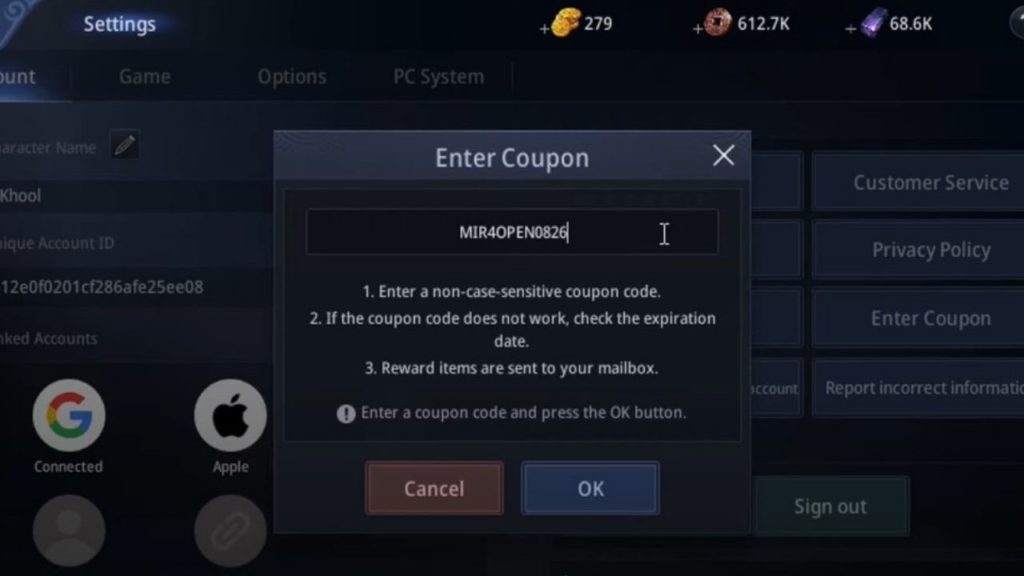 All New MIR4 Coupon Codes (November 2022) TECHFORNERD