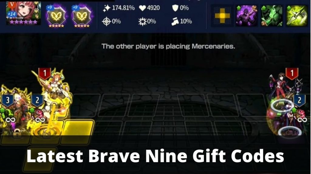 Brave Nine Gift Codes