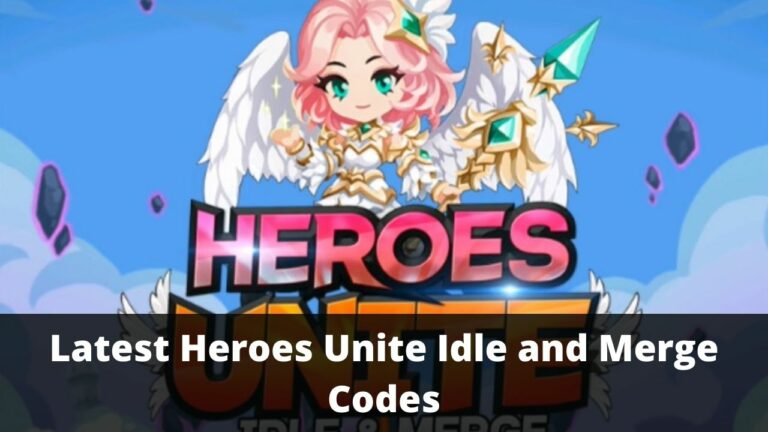 Heroes Unite Idle and Merge Codes