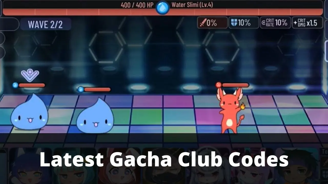 All New Gacha Club Codes [Latest 2022]