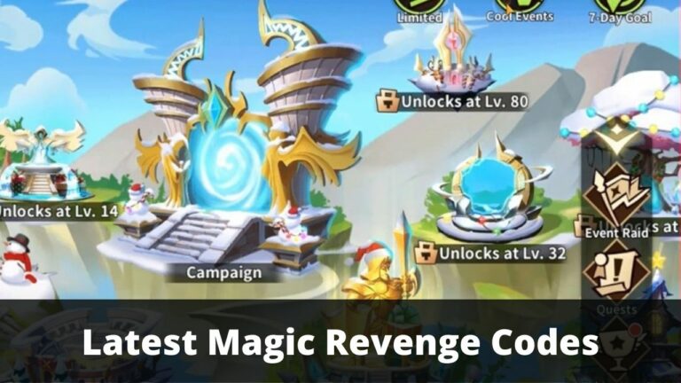 Magic Revenge Codes