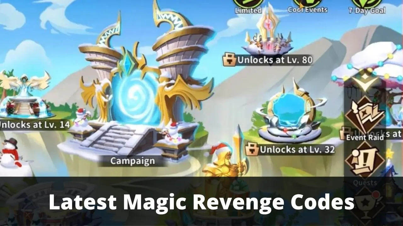 Magic Revenge Codes [Latest 2022]