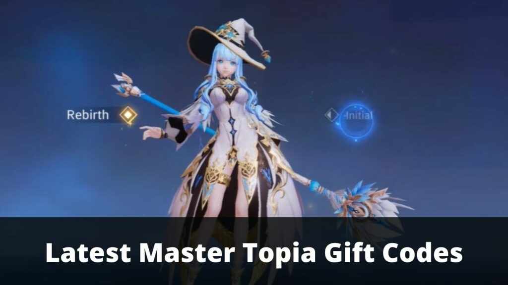 Master Topia Gift Codes