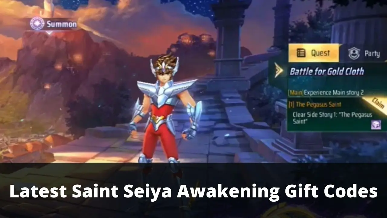 Saint Seiya Awakening Gift Codes (August 2026)