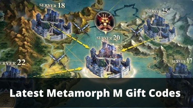 Metamorph M Gift Codes