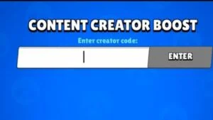 Redeem Content Creator Boost Code