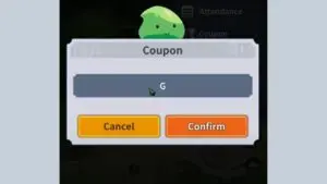 Redeem a gift code in Blade Idle
