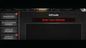 Redeem a gift code in Stickman Legends