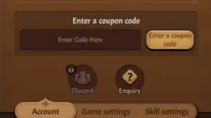 Redeem a gift code in Tailed Demon Slayer