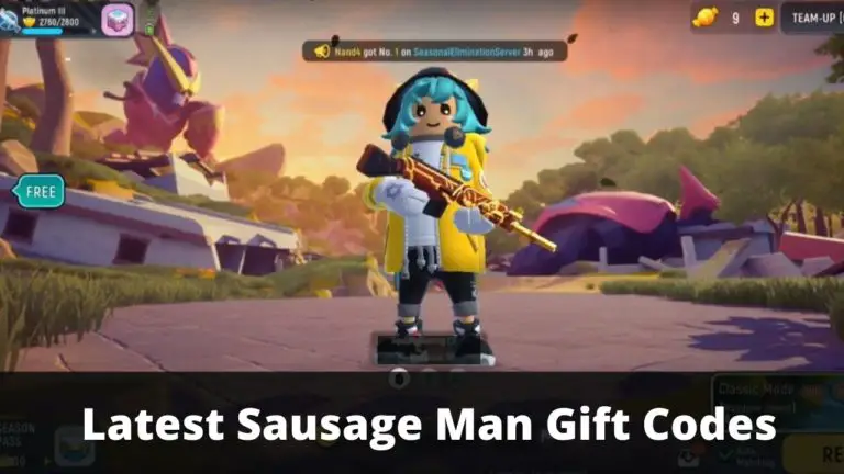 Sausage Man Gift Codes