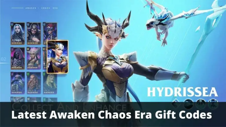 Awaken Chaos Era Gift Codes