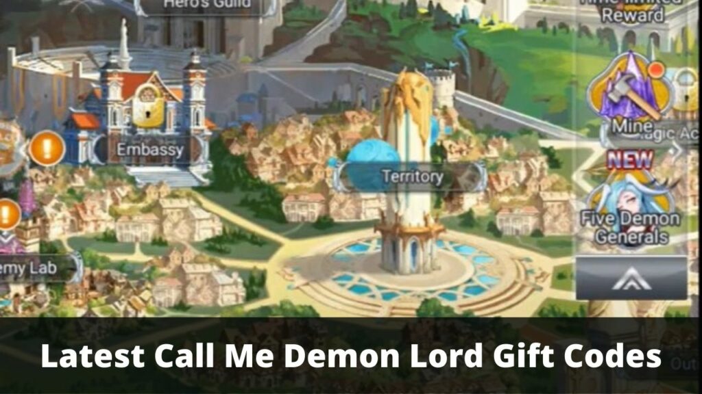 Call Me Demon Lord Gift Codes