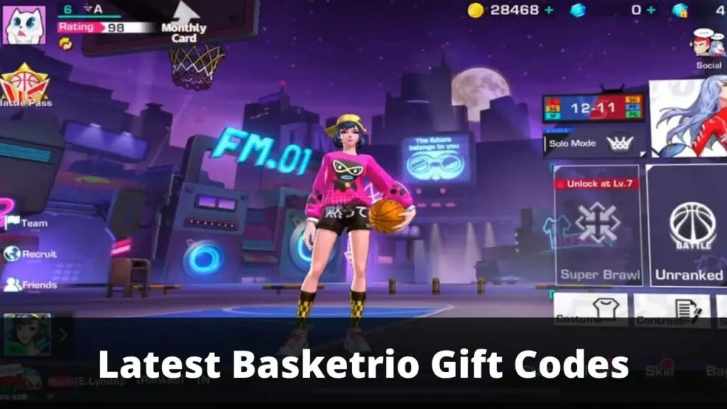 Basketrio Gift Codes