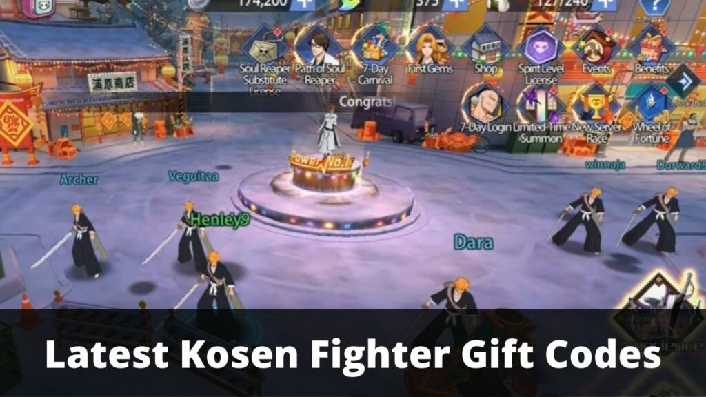 Kosen Fighter Redeem Codes