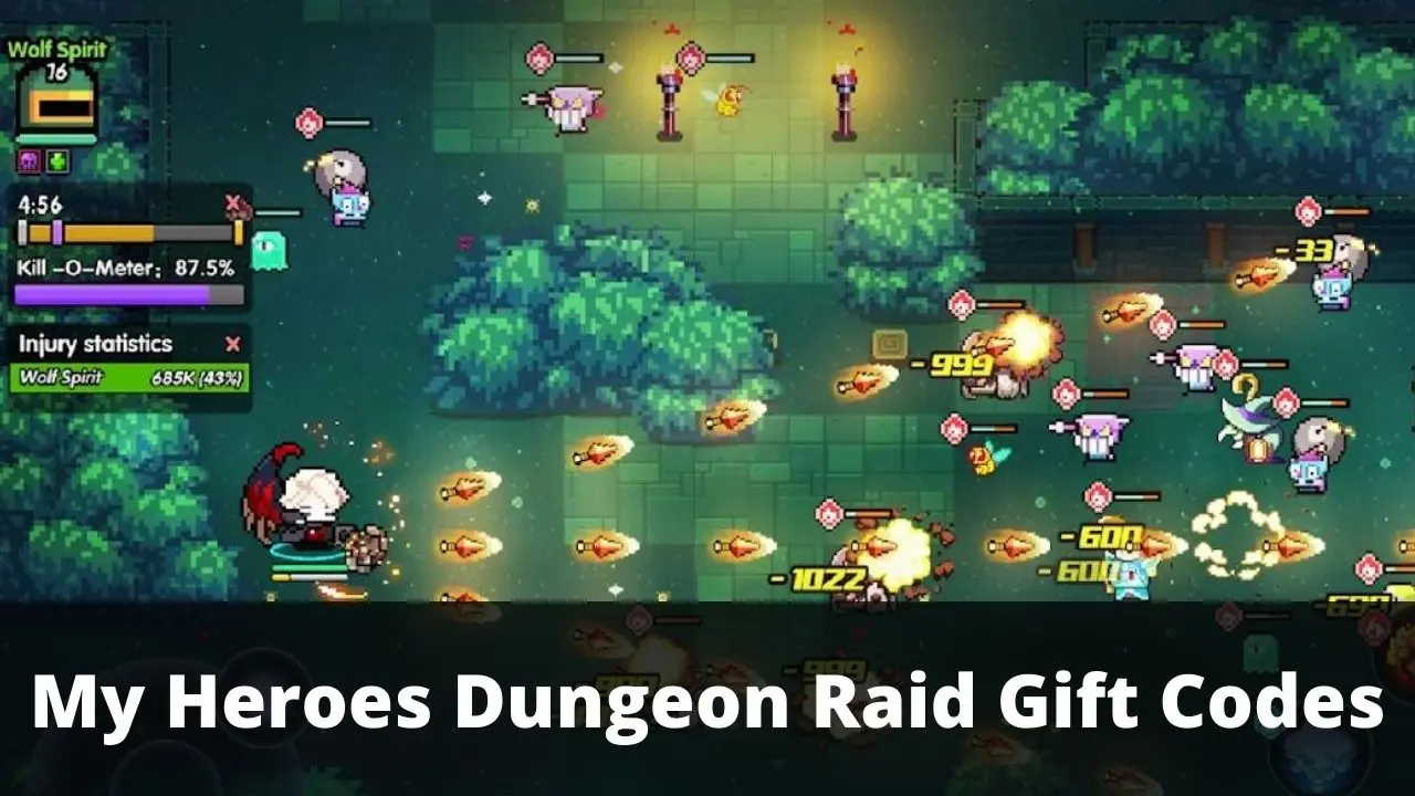 My Heroes: Dungeon Raid Gift Codes (August 2026)