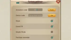 Redeem a gift code in Afk Girl Idle Action