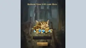 Redeem a gift code in Ashland Rebellion of Gods